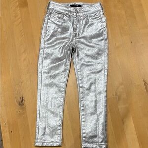 Joe's Jeans Silver Cropped Ankle One Piece